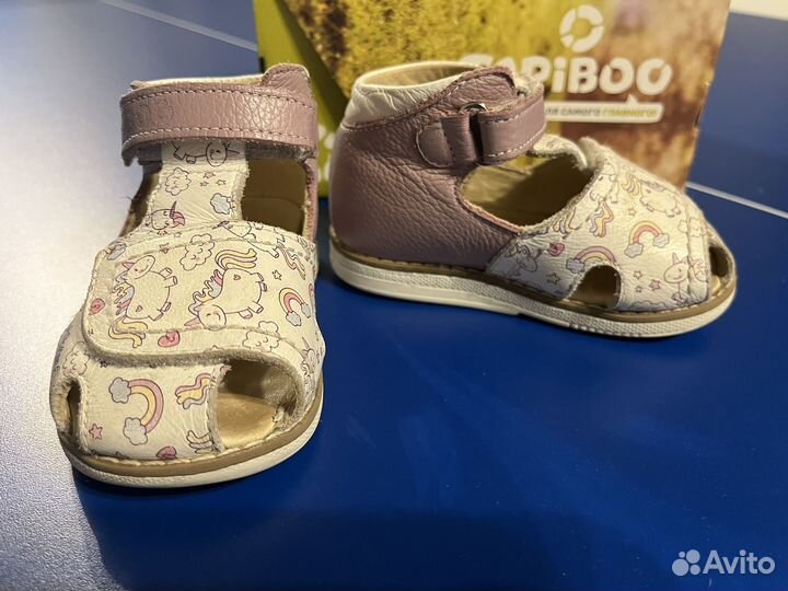 Сандалии для девочки 21 размера Tapiboo