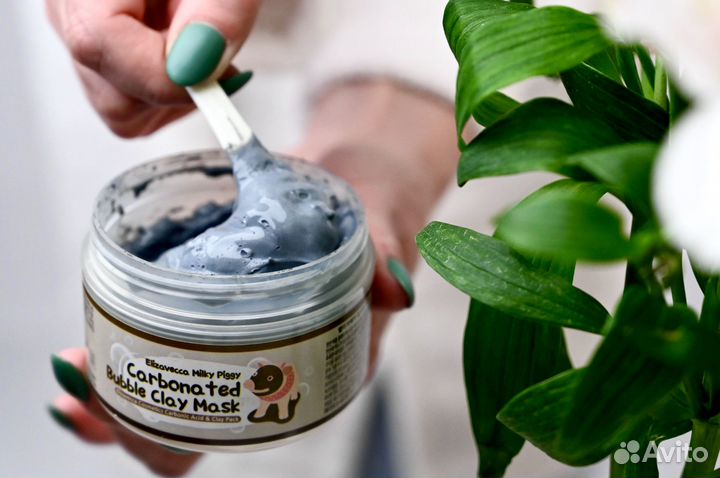 Оригинал Корейская глиняно-пузырьковая маска