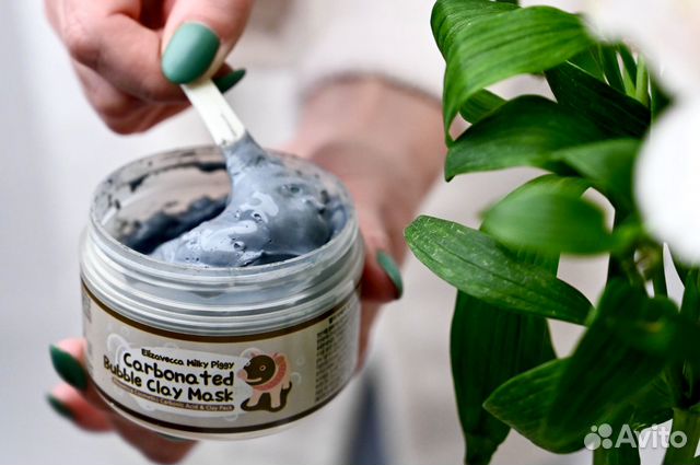 Оригинал Корейская глиняно-пузырьковая маска