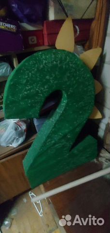 Цифра 2 на день рождения