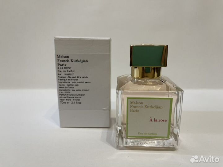 Francis kurkdjian A La Rose