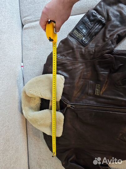 Кожаная куртка мужская daytona 48 размер