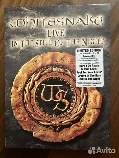 DVD Whitesnake - 