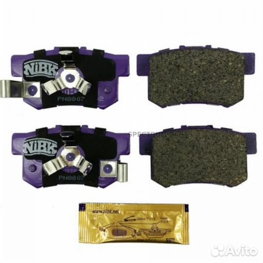 Nibk PN8807 Колодки NiBK PN8807
