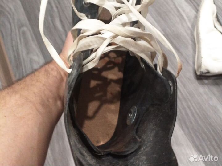 Цельнолитые коньки сальво СССР литые неточенные