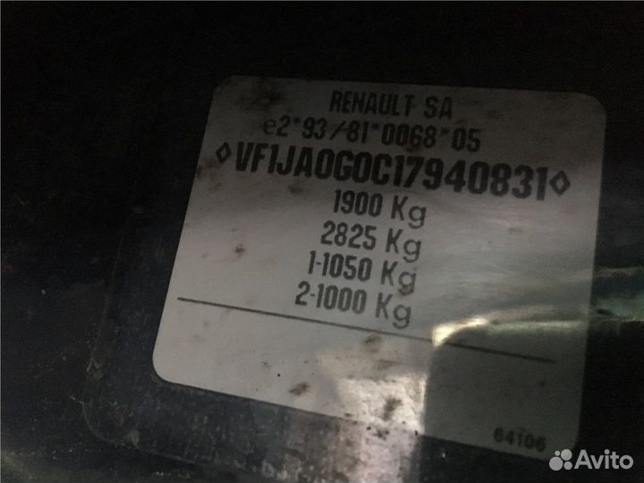 Разбор на запчасти Renault Scenic