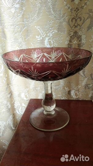 Ваза хрустальная СССР