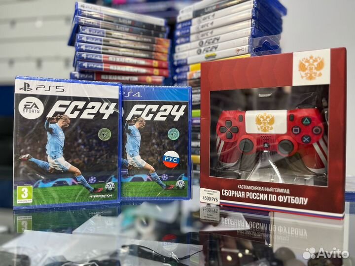 Новинки для Ps4/5 AS Mirage, Lies Of P, fс24, MK1