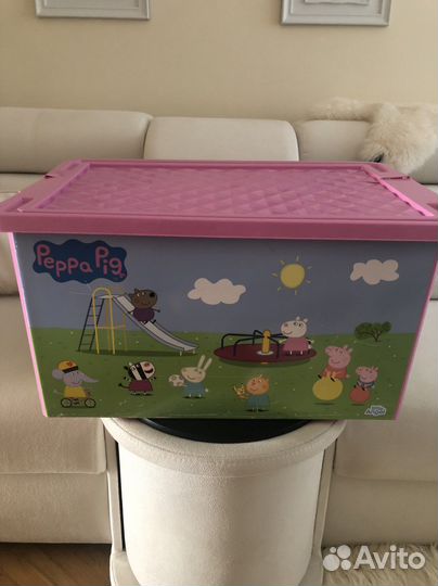 Ящик для игрушек IKEA шир54см,выс.35см