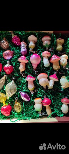 Елочные игрушки СССР