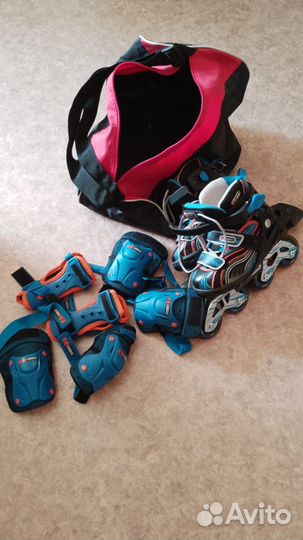 Детские ролики и защита