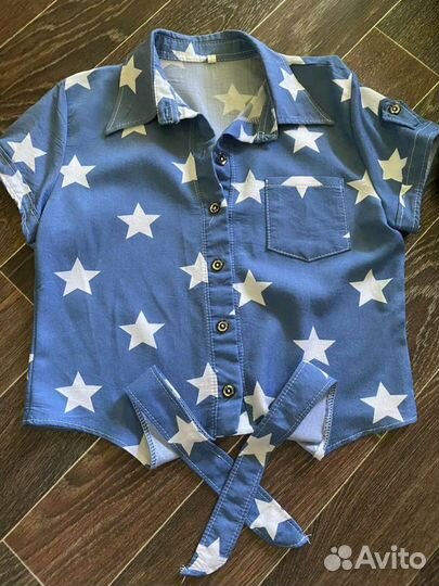 Укороченная рубашка