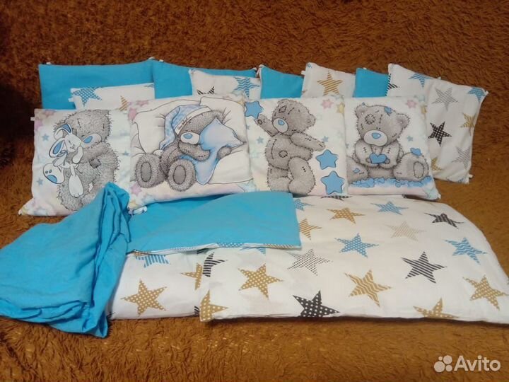 Бортики в детскую кроватку