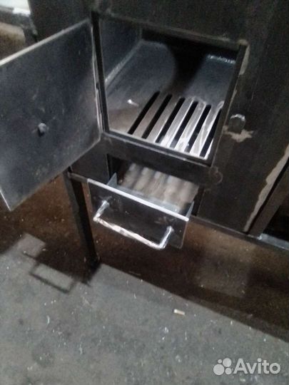 Мангал с печью