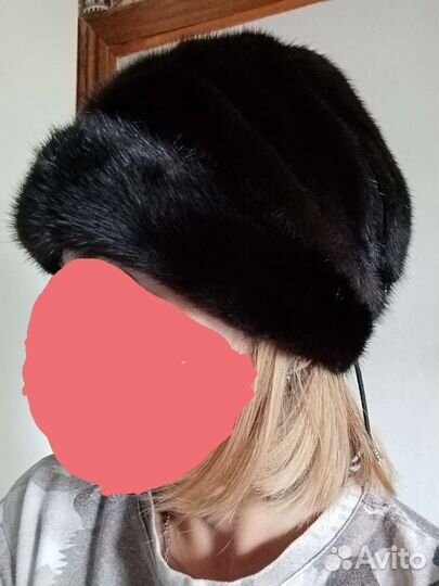 Шапка норковая новая