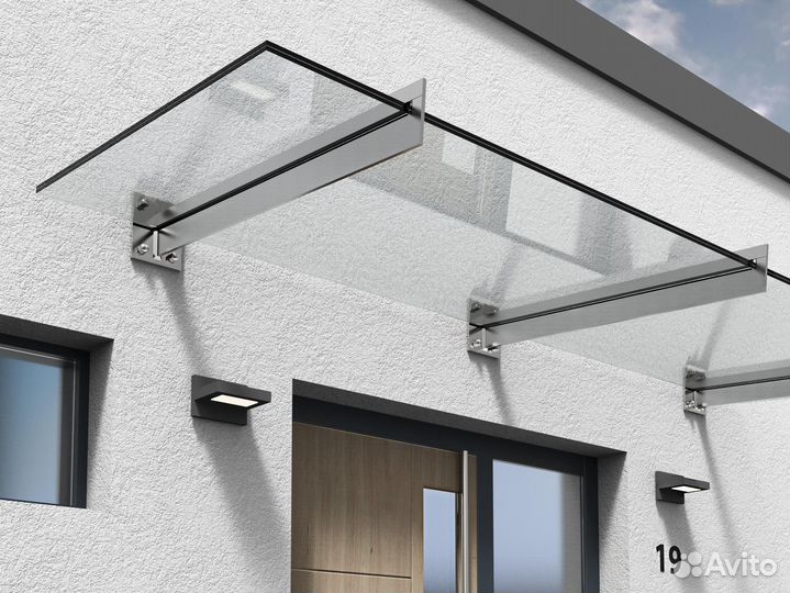 Стеклянные навесы