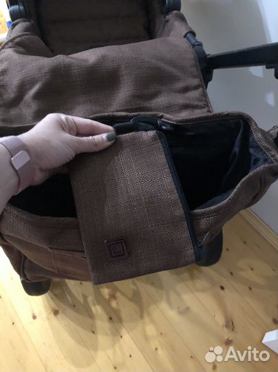 Коляска 2 в 1 moon nuova + допы