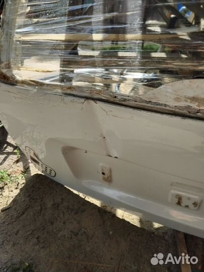 Крышка багажника лада калина хэтчбек под сполер