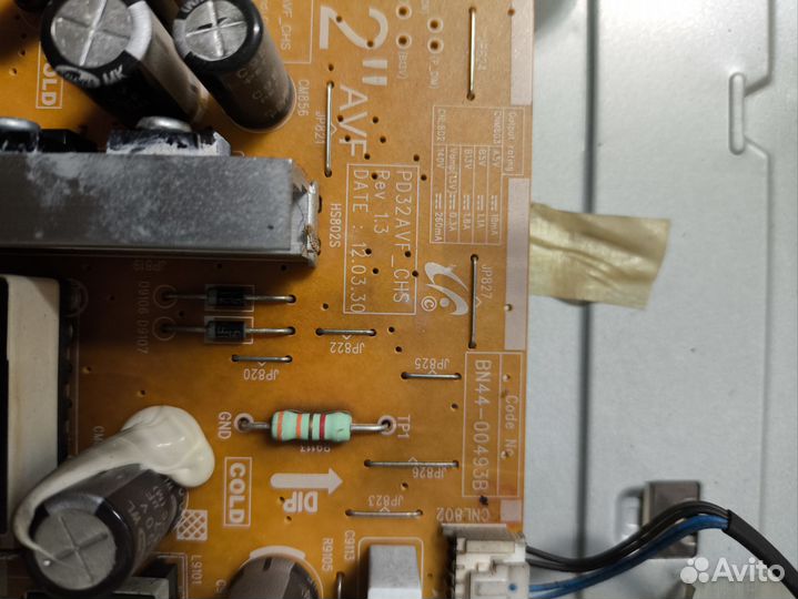 Samsung ue32eh5007k запчасти