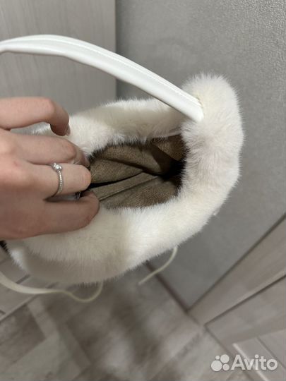 Сумка женская пушистая