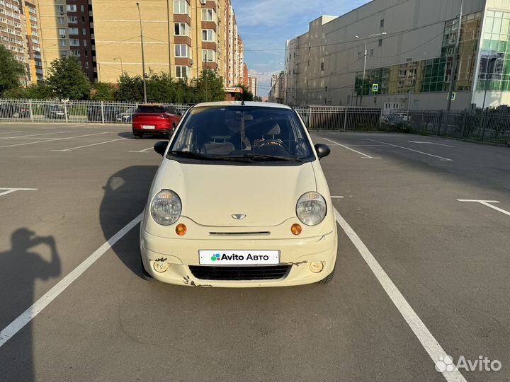 Daewoo Matiz 0.8 МТ, 2011, 92 000 км