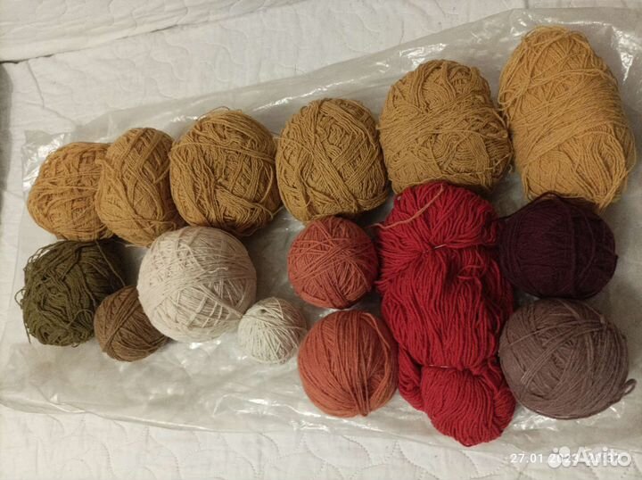 Нитки для вязания шерсть
