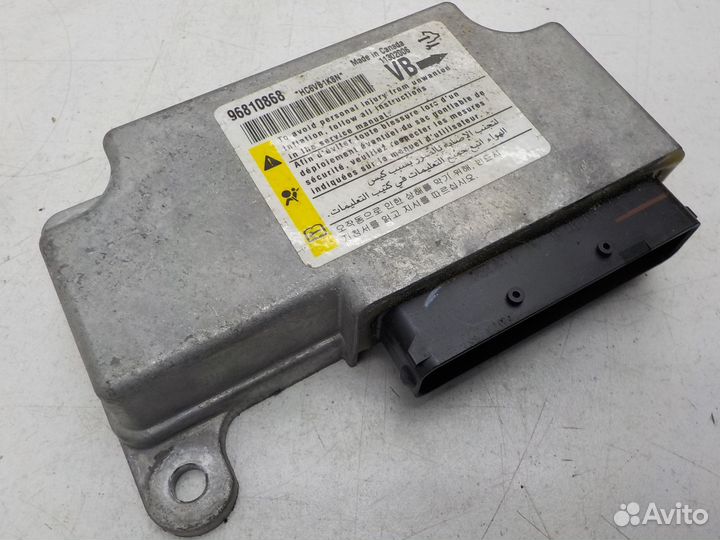 Блок управления подушками безопасности Opel Antara