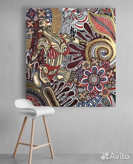 Картина в технике зенарт