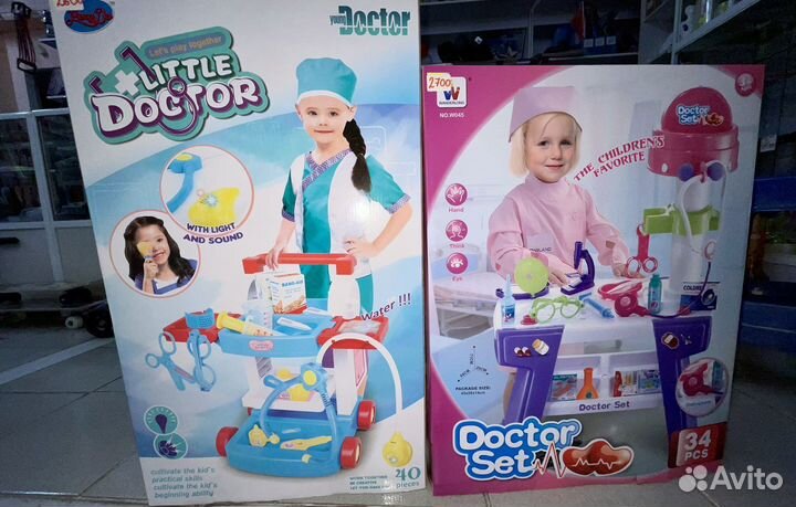Детский набор врача медсестра набор новые