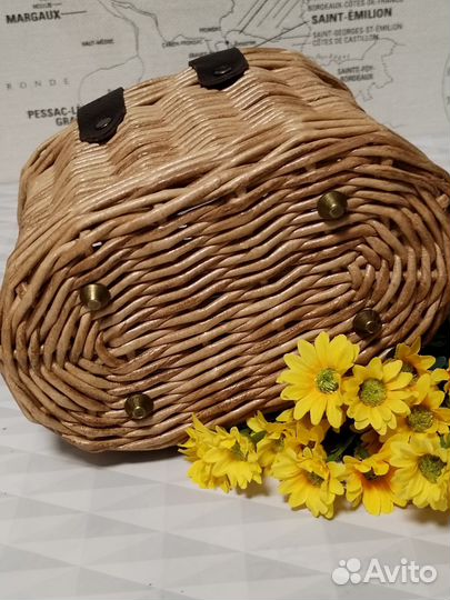 Сумка плетёная
