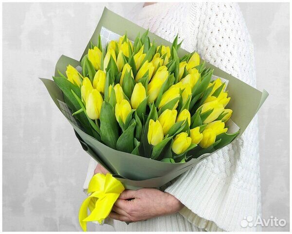 Тюльпаны букет цветов