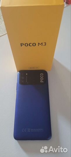 Телефон xiaomi poco m3 4/128 гб
