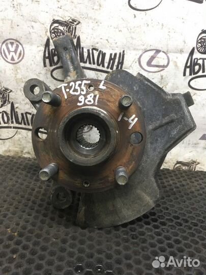 Кулак (цапфа) передний левый Chevrolet Aveo T 255