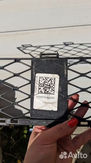 Решетка в бампер для Toyota Vitz/Yaris