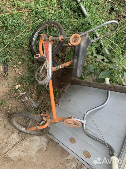 Детский велосипед СССР