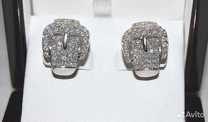 Серьги с бриллиантами gucci