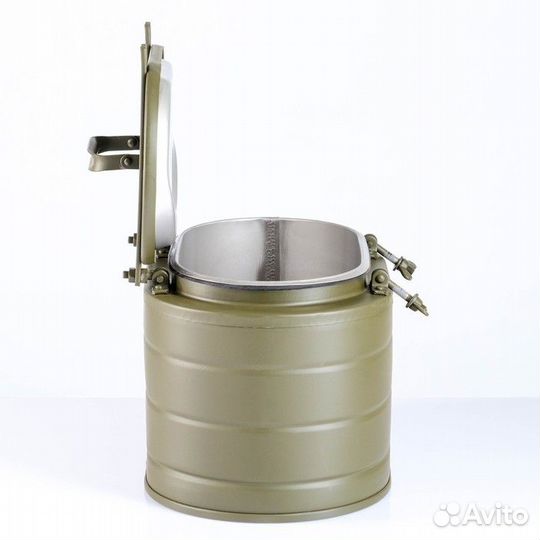 Термос армейский металлический, 6 л