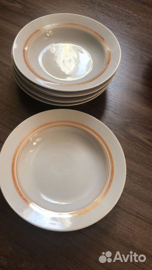 Тарелка суповая дулево d20