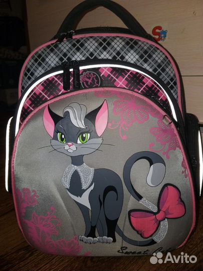 Рюкзак школьный для девочки 1-2 класс