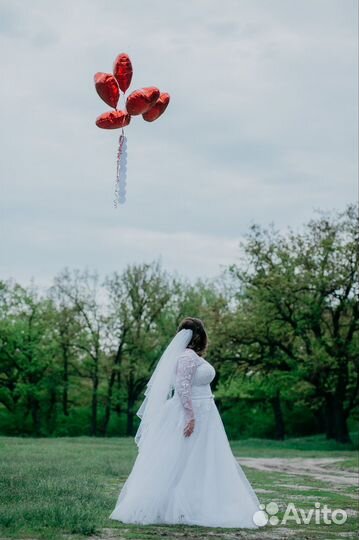 Свадебное платье 50 52 54