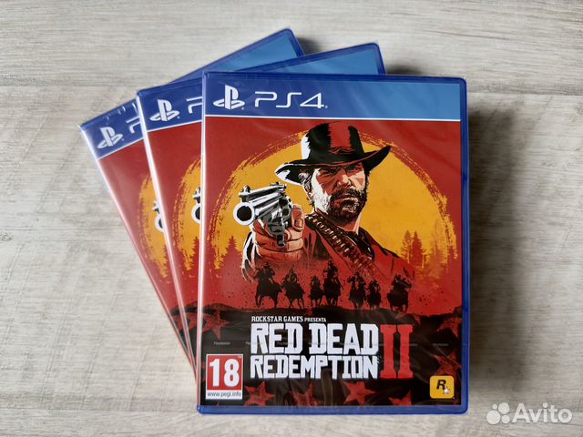 Red dead redemption 2 ps4 диск новый купить в Нижнем Новгороде ...