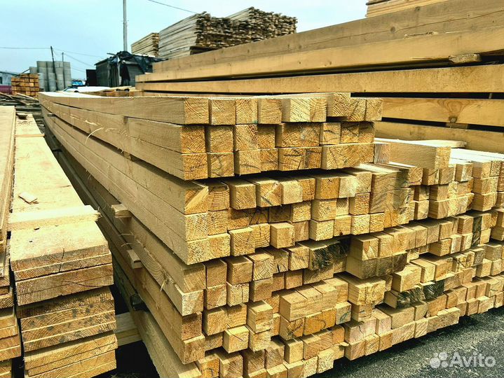 Брус обрезной 150х200х6000мм 1 сорт ГОСТ