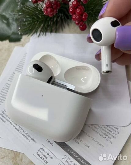 Беспроводные наушники AirPods3 Новые Оригинал 99