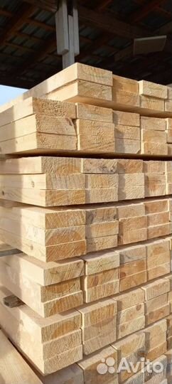 Доска обрезная 50х150х6000мм