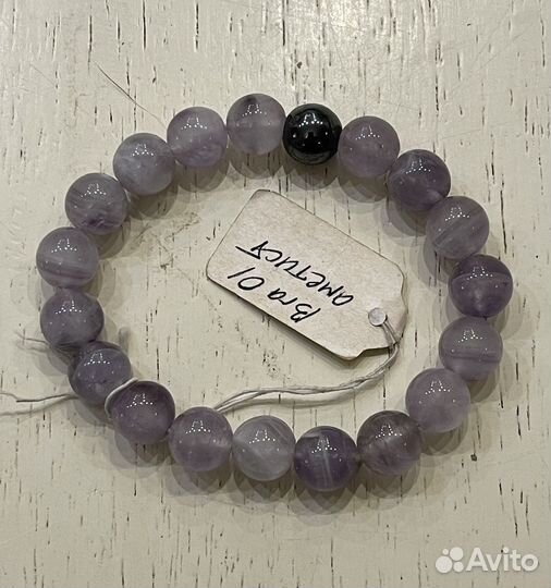 Браслет новый аметист