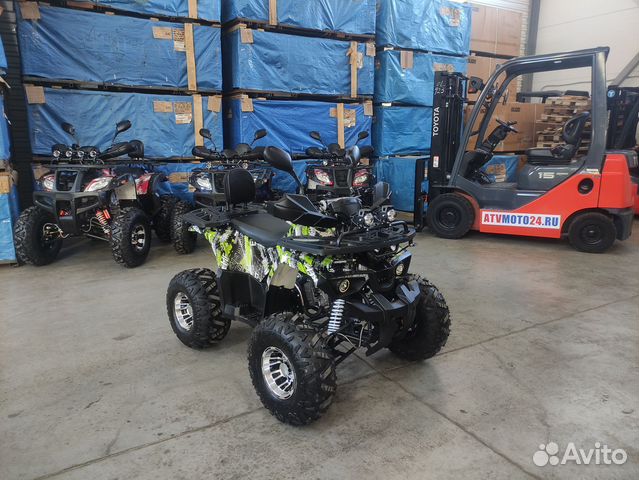 Квадроцикл Motoland 125 wild X PRO (Green)