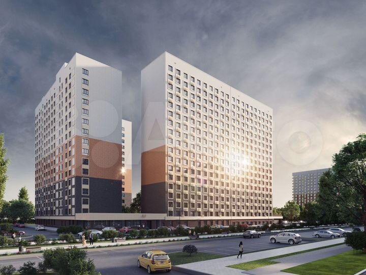 2-к. квартира, 61,7 м², 10/18 эт.