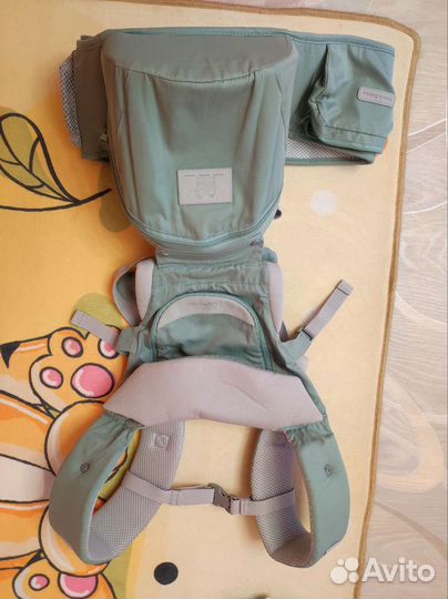 Рюкзак-кенгуру, хип-сит от 0 до 2лет