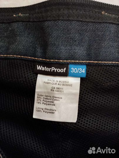 Мотоджинсы BMW Waterproof 30/34