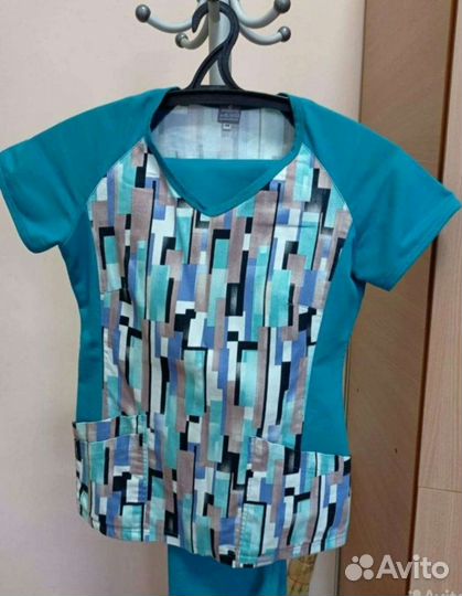 Медицинский костюм 44-46р трикотаж